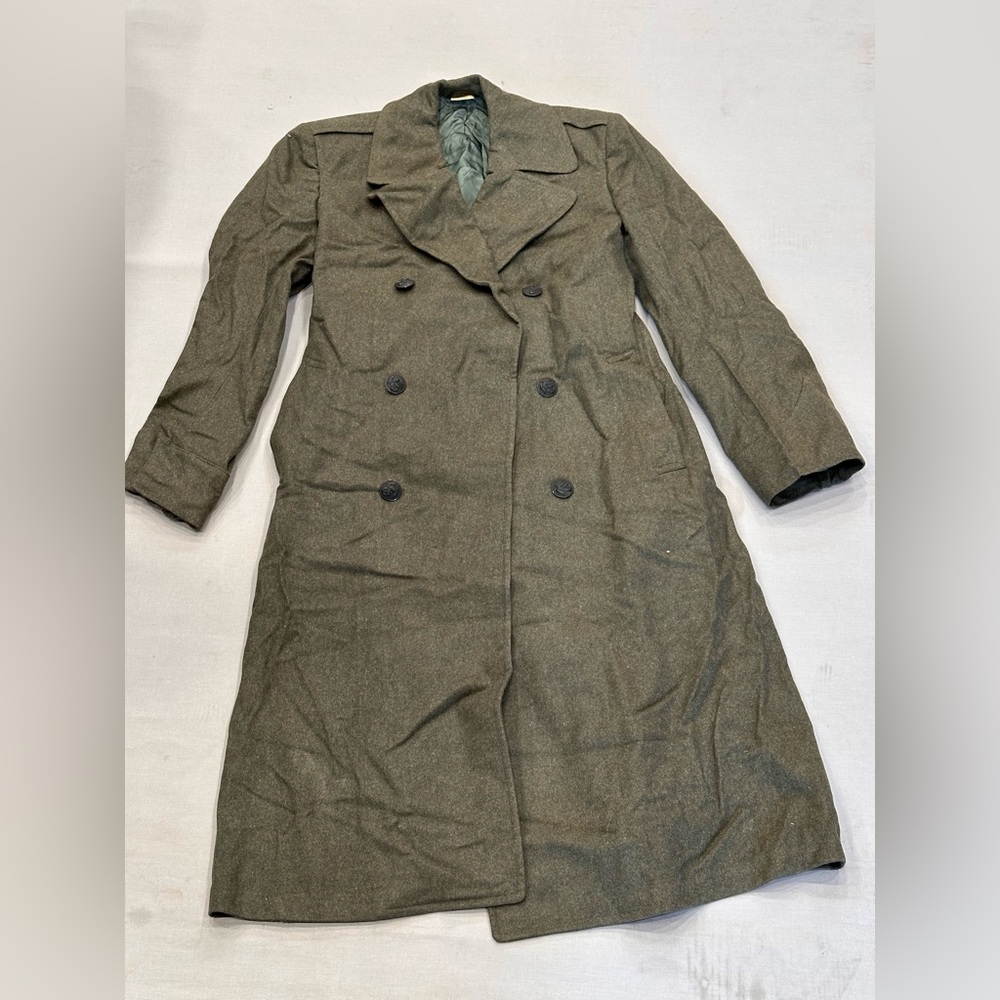 Usmc vintage military trench coat